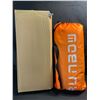 Image 3 : Runbow 6FT x 4FT Size Portable Kids Soccer Nets - 2 Pack - Orange Color - Brand New!