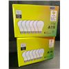 Image 1 : 2 Boxes of LED Lightbulbs - 6 Per Box/12 Bulbs Total - 11W A19; Standard E26 Base - New