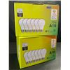Image 1 : 2 Boxes of LED Lightbulbs - 6 Per Box/12 Bulbs Total - 11W A19; Standard E26 Base - New