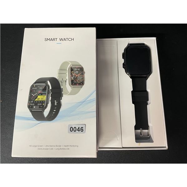 1 Smart Watch/Activity Fitness Tracker Watch - Black - Brand New