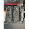 Image 3 : 1 Set of Joycon Controllers for Nintendo Switch - Black Marble Aftermarket Design - Brand New!