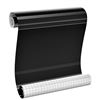 Image 1 : 3 Large Rolls of Permanent Adhesive Vinyl - 12" x 10FT Per Roll - Black Vinyl - For DIY Crafts/Decor