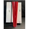 Image 2 : 3 Large Rolls of Permanent Adhesive Vinyl - 12" x 10FT Per Roll - Red - For DIY Crafts/Decor
