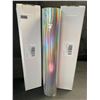 Image 2 : 2 Rolls of Holographic Permanent Adhesive Vinyl - 12" x 6FT Per Roll - For DIY Crafts/Decor - New