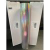Image 2 : 2 Rolls of Holographic Permanent Adhesive Vinyl - 12" x 6FT Per Roll - For DIY Crafts/Decor - New