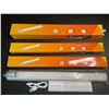 Image 2 : 1 2-Pack LED Motion Sensor Under Cabinet/Closet/Hallway Lights - Long 15.35" Size - Brand New!
