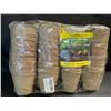Image 3 : 2 Multi-Packs of Fibre Planting Pots for Seedlings -100PCS Per Pack - 3" Size - New