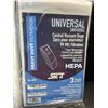 Image 2 : 4 Packs of Universal Central Vacuum Bags - Heavy Duty Filtration - New - 3 Bags Per Pack