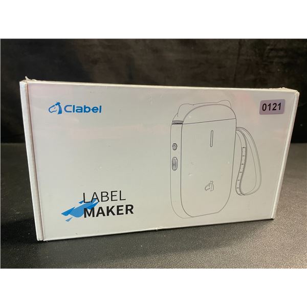 1 Clabel Portable Bluetooth Label Maker - Inkless/Wireless Thermal Label Machine - New Sealed!