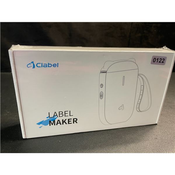 1 Clabel Portable Bluetooth Label Maker - Inkless/Wireless Thermal Label Machine - New Sealed!
