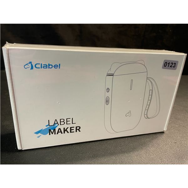1 Clabel Portable Bluetooth Label Maker - Inkless/Wireless Thermal Label Machine - New Sealed!
