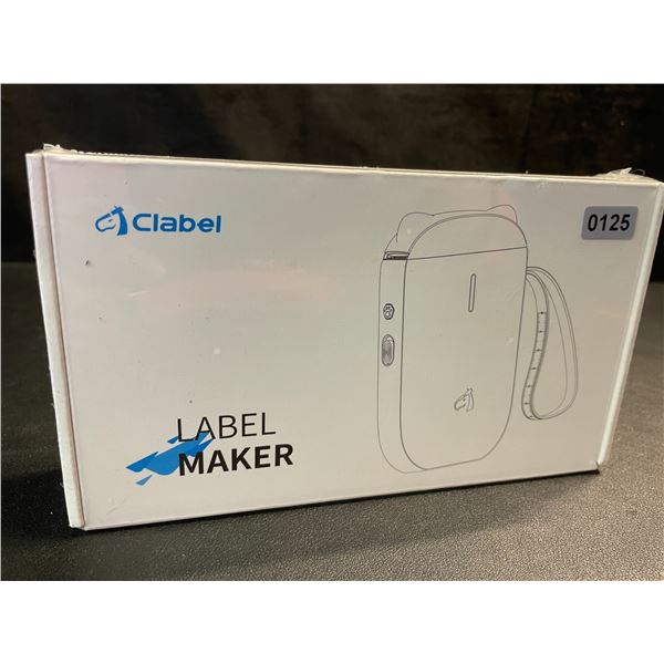 1 Clabel Portable Bluetooth Label Maker - Inkless/Wireless Thermal Label Machine - New Sealed!