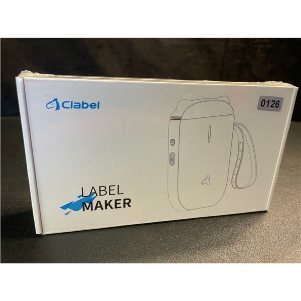 1 Clabel Portable Bluetooth Label Maker - Inkless/Wireless Thermal Label Machine - New Sealed!