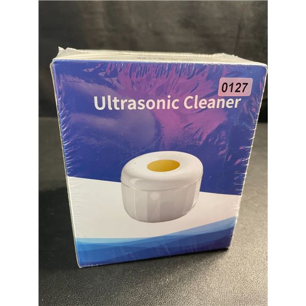 1 Ultrasonic Cleaner Device - For Cleaning Jewelry, Small Electronics, etc. - New Sealed