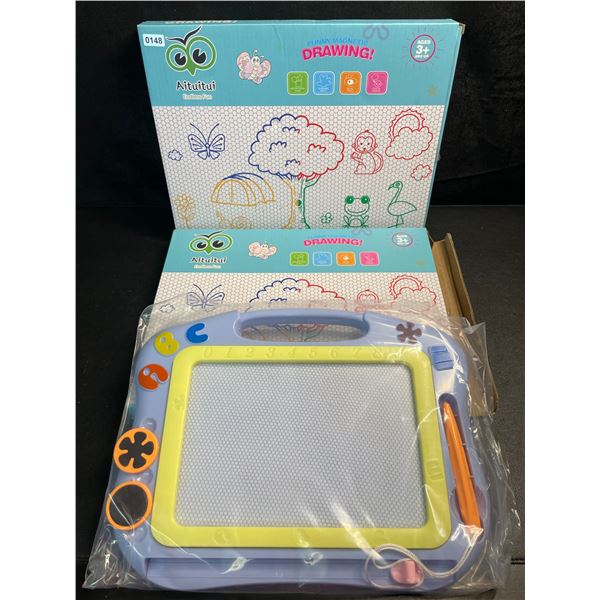 2 Magnetic Drawing Board Toys for Kids/Toddlers - New