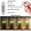 Image 4 : 3 Lordem Full-Spectrum Halo Grow Lights for Indoor Potted Plants - Adjustable Height