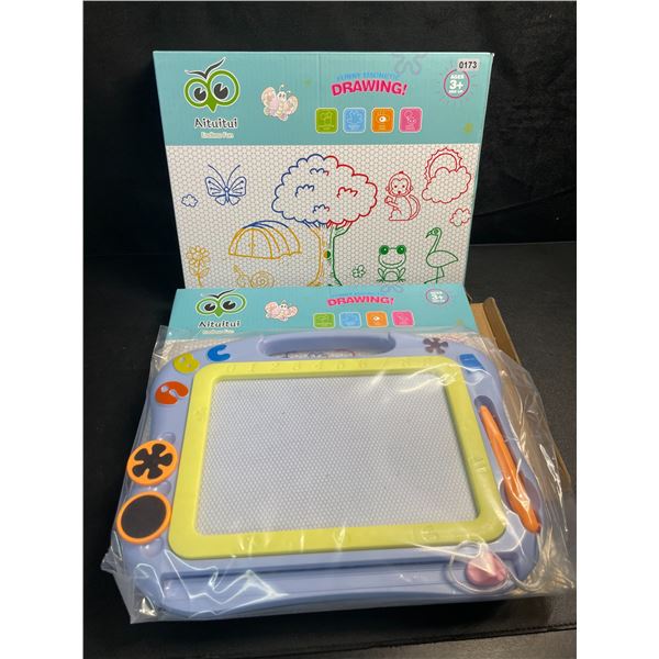 2 Magnetic Drawing Board Toys for Kids/Toddlers - New