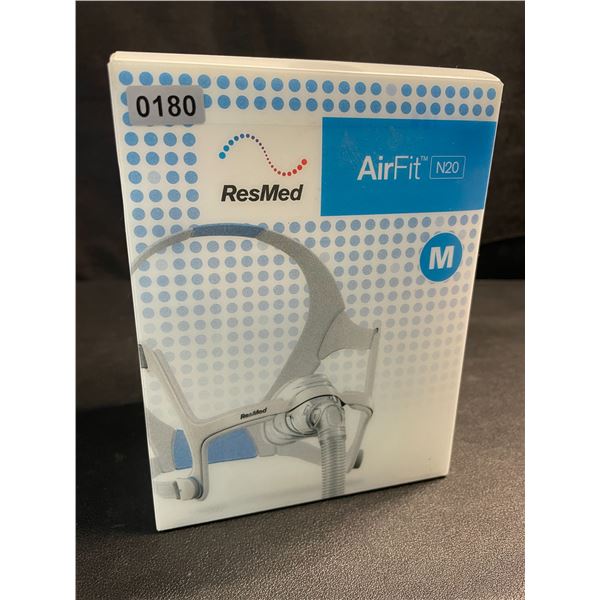 1 ResMed AirFit N20 Nasal CPAP Mask for CPAP Machines/Sleep Apnea - Size M - Brand New!
