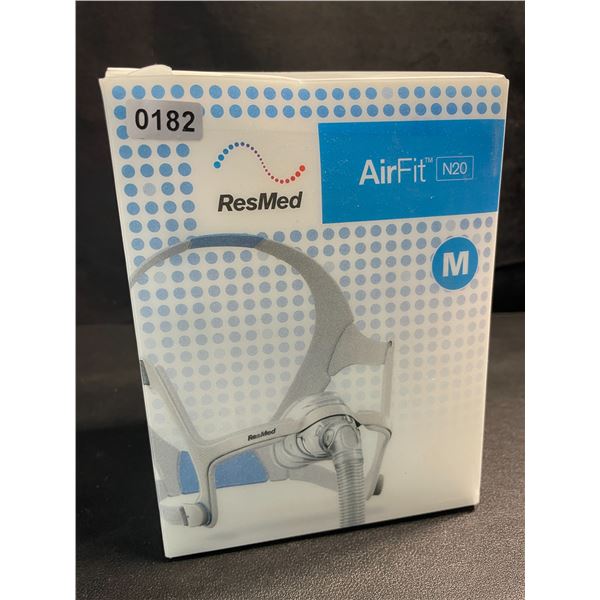 1 ResMed AirFit N20 Nasal CPAP Mask for CPAP Machines/Sleep Apnea - Size M - Brand New!