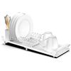 Image 1 : 1 Anhow Dish Drying Rack - Expandable Compact Dish Drainer Rack - New In Box