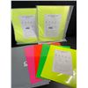 Image 2 : 3 Packs of Neon Heat Transfer Vinyl Sheets - 12"x10" - 12 HTV Sheets Each; For Heat Press Crafts