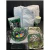 Image 2 : 4 Gamer-Style Party/Birthday Supply Sets - Include Plates, Napkins, Cups, Cutlery, Decor, etc. - New