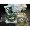 Image 3 : 4 Gamer-Style Party/Birthday Supply Sets - Include Plates, Napkins, Cups, Cutlery, Decor, etc. - New