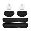Image 1 : 3 Ergonomic Keyboard Wrist Pad and Mouse Wrist Rest Support Sets - 2 Per Pack/6 Sets Total - NEW