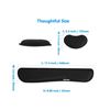 Image 2 : 3 Ergonomic Keyboard Wrist Pad and Mouse Wrist Rest Support Sets - 2 Per Pack/6 Sets Total - NEW