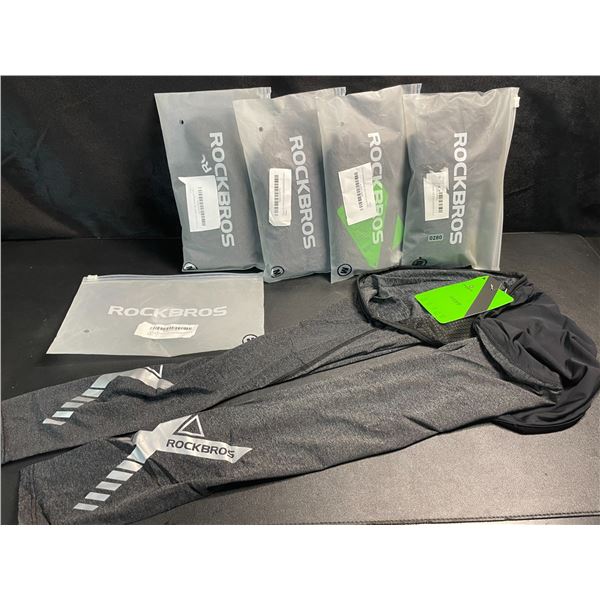5 Rockbros Cycling/Sports Arm Sleeves - Assorted Sizes - Brand New