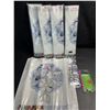 Image 2 : 5 Diamond Art/Diamond-Dot Painting Kits - Winter/Snowman Wreath Design - Brand New