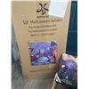 Image 2 : 1 Giant 50" Size Halloween Spider Decoration - For Indoor/Outdoor Use w/ LED Lights - New/Open Box