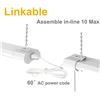 Image 8 : Set of 4 Linkable LED Shop Lights - Long 4FT Size , 4500LM; 40W 5000K LED Ceiling Lights - NEW