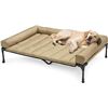 Image 1 : 1 Vehoo Cooling Elevated Dog/Pet Bed + Waterproof Removable Pillow Top Mat - Raised Pet Cot - NEW