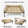 Image 8 : 1 Vehoo Cooling Elevated Dog/Pet Bed + Waterproof Removable Pillow Top Mat - Raised Pet Cot - NEW