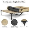 Image 9 : 1 Vehoo Cooling Elevated Dog/Pet Bed + Waterproof Removable Pillow Top Mat - Raised Pet Cot - NEW