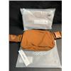 Image 4 : 2 Ododos Unisex Belt Bags/"Lulu Dupe" Belt/Waist Bags - Sugar Almond Colour - New