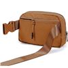 Image 2 : 2 Ododos Unisex Belt Bags/"Lulu Dupe" Belt/Waist Bags - Sugar Almond Colour - New