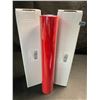 Image 2 : 2 Large Rolls of Heat Transfer Vinyl - 12" x 20FT Per Roll - Red - For DIY Heat Press Crafts - New