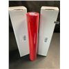 Image 2 : 2 Large Rolls of Heat Transfer Vinyl - 12" x 20FT Per Roll - Red - For DIY Heat Press Crafts - New