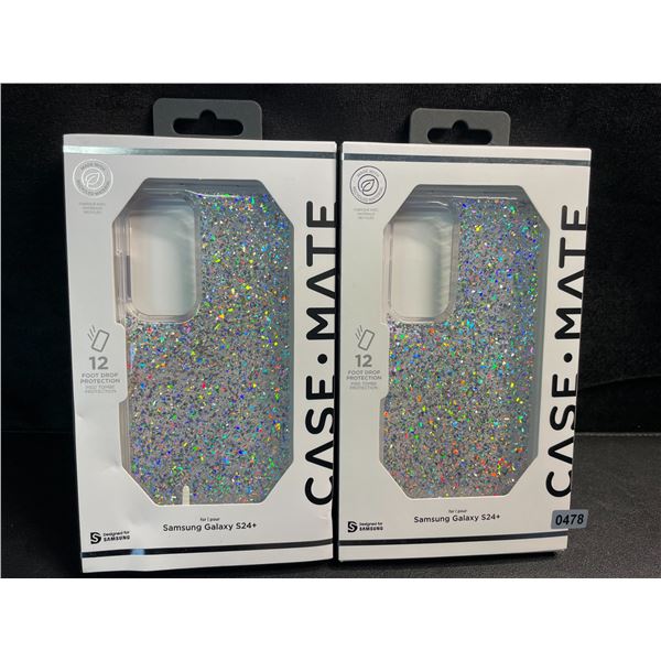 2 Case-Mate Samsung Galaxy S24+ Protective/Drop-Proof Phone Cases - Brand New