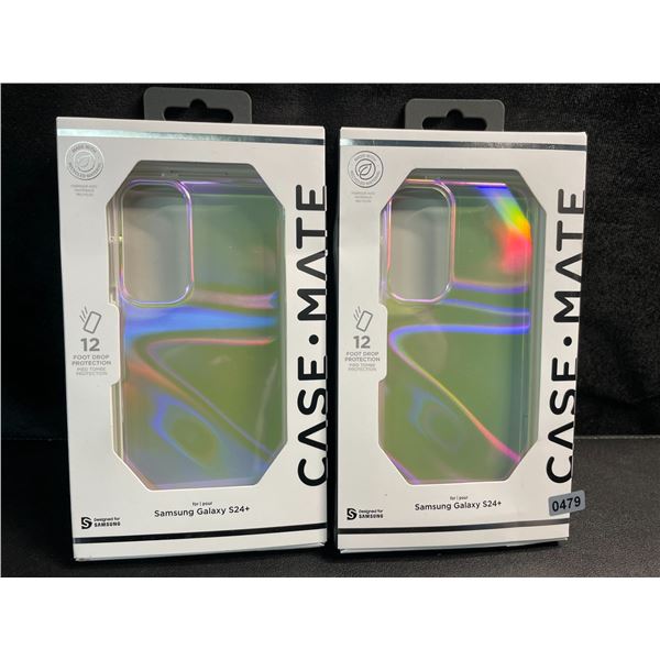 2 Case-Mate Samsung Galaxy S24+ Protective/Drop-Proof Phone Cases - Brand New