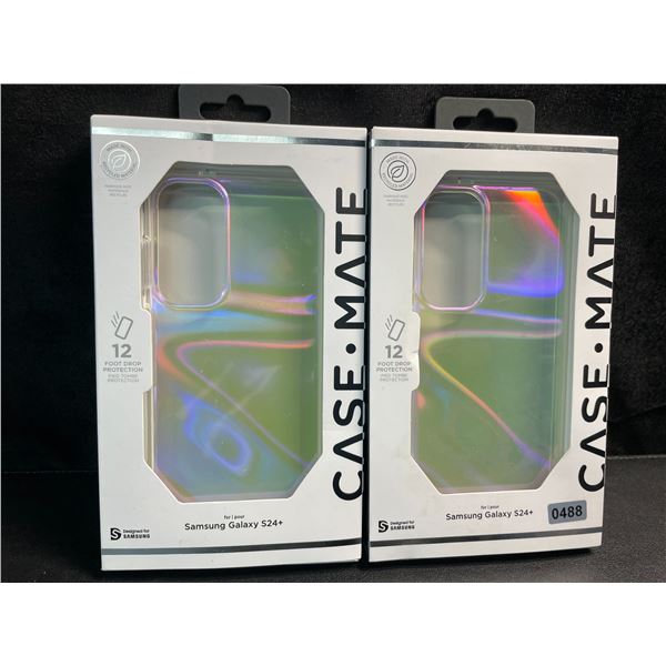 2 Case-Mate Samsung Galaxy S24+ Protective/Drop-Proof Phone Cases - Brand New
