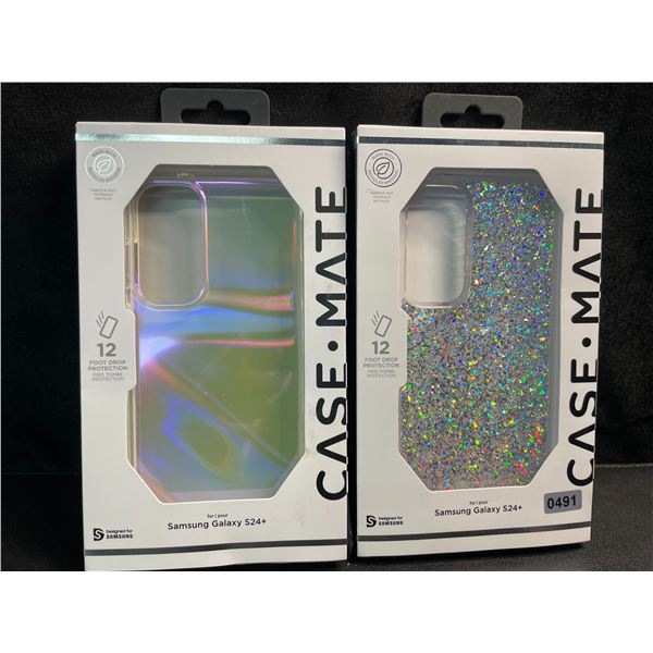 2 Case-Mate Samsung Galaxy S24+ Protective/Drop-Proof Phone Cases - Brand New