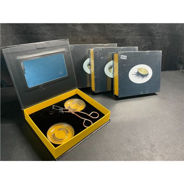 4 Magnetic Eyelash Kits - Brand New