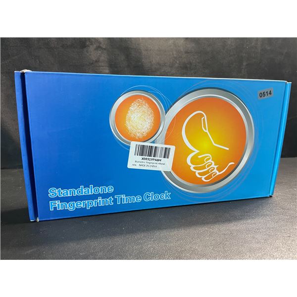1 Standalone Fingerprint Time Clock/Machine - Brand New