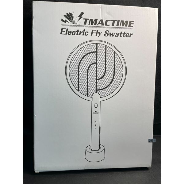 1 Tmactime Electric Mosquito/Fly Swatter - Rechargeable Base - Brand New!
