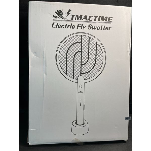 1 Tmactime Electric Mosquito/Fly Swatter - Rechargeable Base - Brand New!