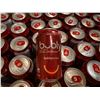 Image 1 : 35 Single Cans of Cherry Bubly Sparkling Water Beverages - 355ml Each
