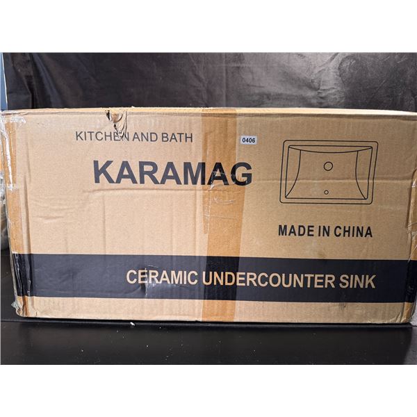Karamag Kitchen and Bath Under Counter Sink - New